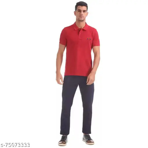 Solid cotton HardForce men's t-shirt, premium quality heavy-duty Indian apparel
