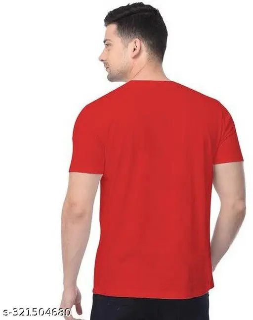 Trendy polyester men's casual t-shirt with printed design, short sleeves, size S-XXXL