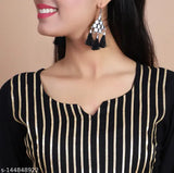 Hyten kurta, sharara style, with lace detailing on sleeves and hem. Set of two pieces