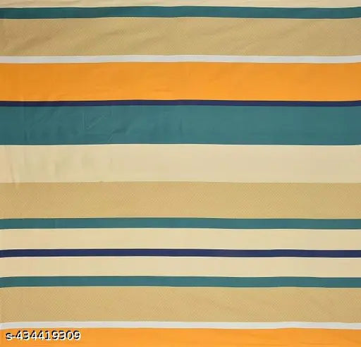 SK Premium 220 TC Safari Cotton wrinkel-free striped flat sheets for Double KING bed, 2 pillow covers included, ideal for summer, genuine product from manufacturers in India