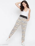 Colorful women's printed pants