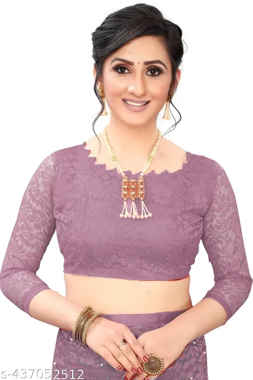 Embellished net Rasal Saree 310 from India, perfect for parties or formal events