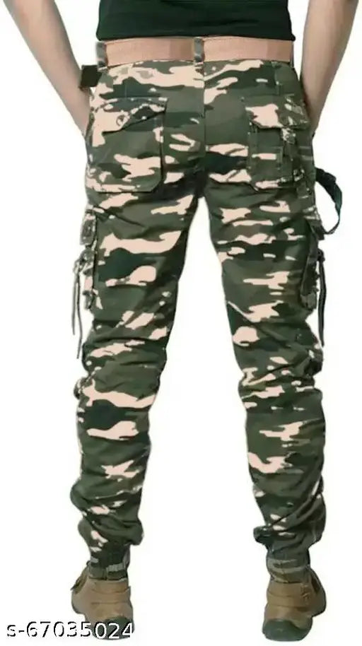 Camouflage cotton men's jeans, unique style from Bangladesh