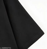Man black polyester t-shirt, latest design, premium quality printed. Short sleeves, printed net pattern. Size M (Chest 39 in, Length 16 in), L (Chest 41 in, Length 17 in), XL (Chest 43 in, Length 18 in). Made in India