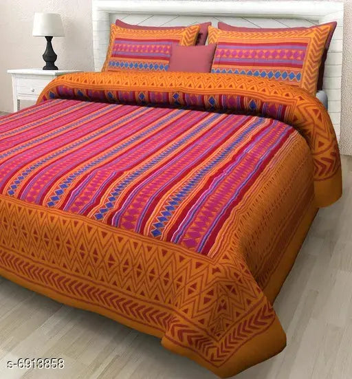 Classy Cotton 100 X 90 Double Bedsheet