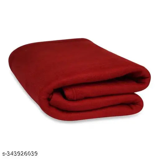 LiveWell fleece single bed blanket, lightweight, skin-friendly, prime collections, 90 x 60 inches