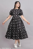 Womens cotton printed kurta dress