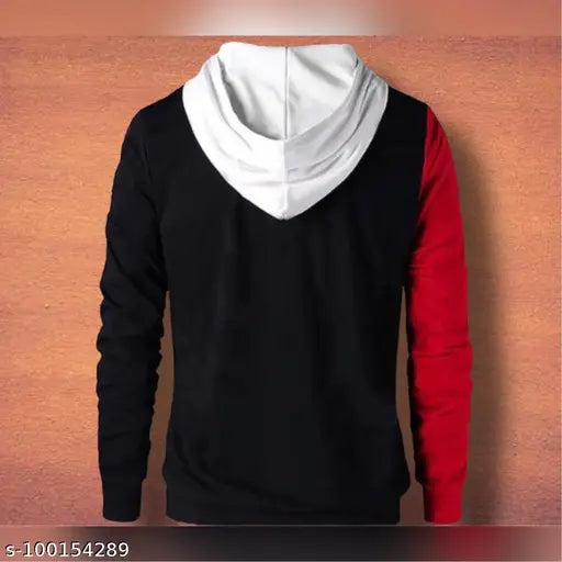 Stylish cotton long-sleeved solid color men's t-shirt, XL, India origin