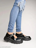 Patent leather smart casual bellies by ELUXE PARIS for women & girls - perfect for any occasion