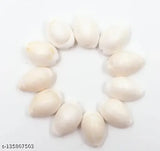 White ABS Aashirwad Collection KodiLaxmi Cowries for Lakshmi & Diwali Puja (Pack of 21)