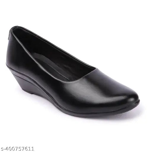 Synthetic HR office bellies for women & girls, solid pattern in various sizes (IND-3 to IND-8) for ballet shoes. Made in India