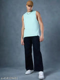 Black zip tracksuit men's slim fit