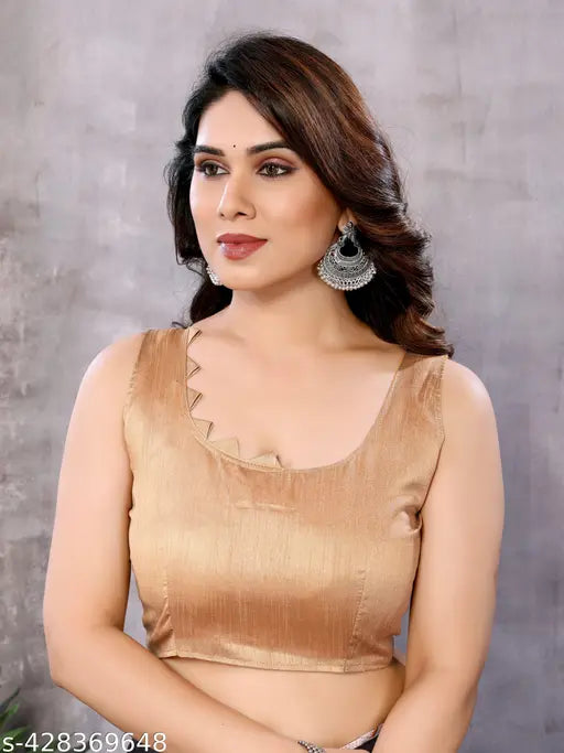 Georgette leaf patterned saree with tassel border