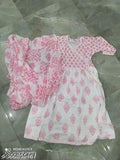 Pink kameez with matching dupatta, cotton fabric