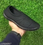 Textured net loafers, round toe, casual style by ROKVOK in size IND-7 or IND-8, made of textile sole and PVC toe, suitable for indoor and outdoor use