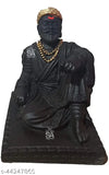 Poly Resin Statue - Sai Amrut Shivaji Maharaj murti, automobile showpiece for home decor, inspires and motivates