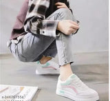 Synthetic colorblocked sneakers for kids, stylish casual shoe by LOVINA