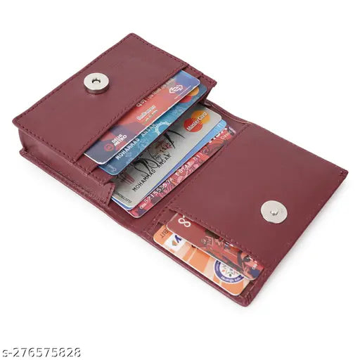 Textured faux leather business card holder, holds debit/credit cards and visiting cards, Indian origin