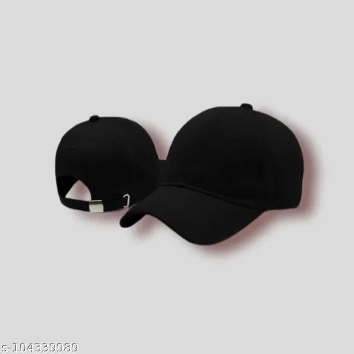 Solid cotton baseball cap, latest design for men and women, premium quality made in India