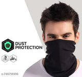 Stylish cotton cap, fingerless arm sleeves & bandana mask combo pack for sports and sun tanning, modern design for both boys and girls