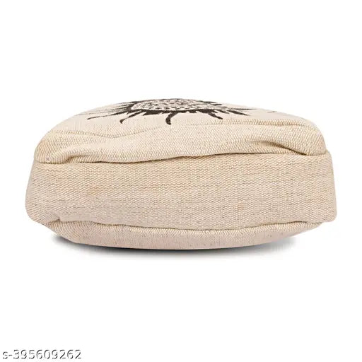 Hemp sling bag for travel, casual outings, men's and women's crossbody bag
