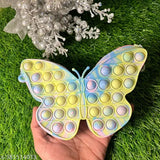 Butterfly shaped pop-it sling bag for baby girls