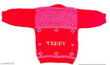 Acrylic baby boys and girls sweaters with long sleeves, printed net design in various sizes: 0-3M, 0-6M, 3-6M, made in India