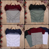 Classy colorblocked cotton short sleeved men's T-shirt, smooth & soft fabric, premium quality