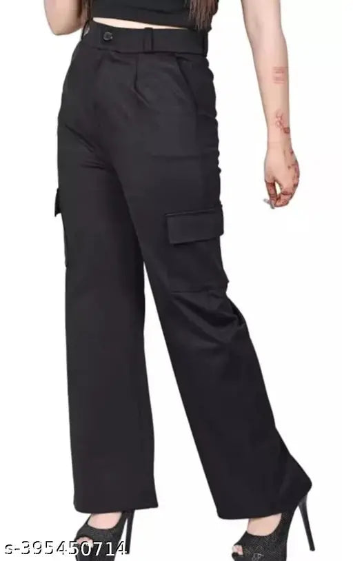 Cotton blend fancy designer women's pants, self-design net pattern, size 26/28/30/32/34 (waist 28/30/32/34in, length 36/37in), India
