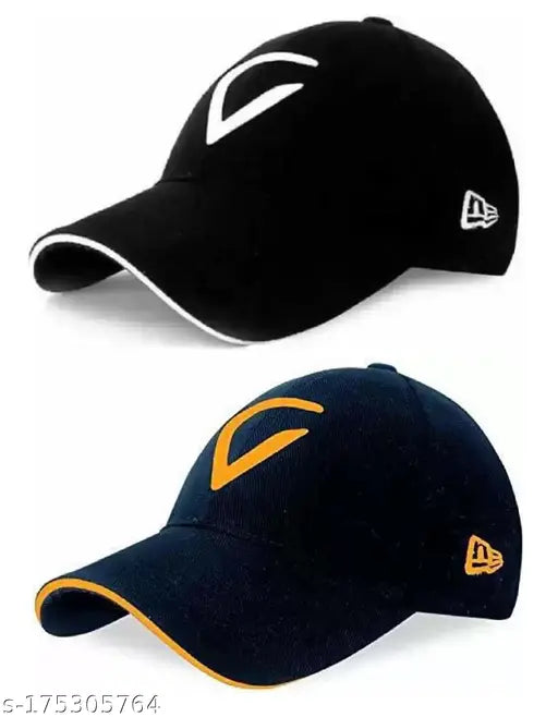 Adjustable cotton embroidered Virat sporty baseball cap for men and boys - Indian self-design baseball cap on display