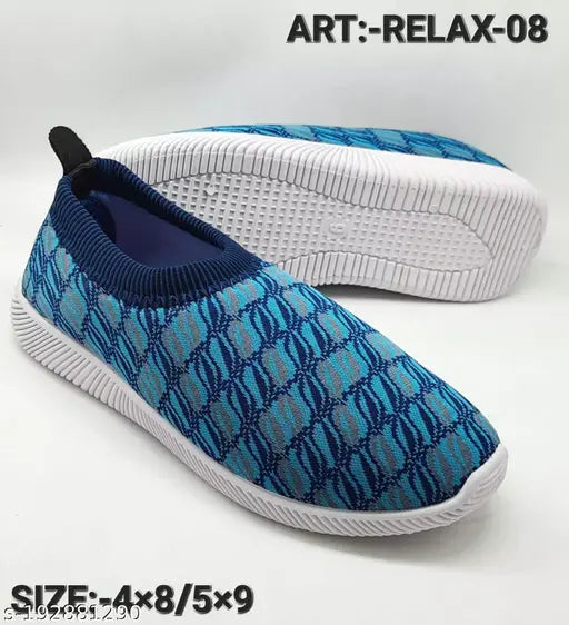 Striped textile belles for women - beautiful, comfortable, and stylish ankle loops (IND-5 to IND-9), Indian origin