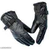 Grey woolen beanie cap and gloves set for extra cold protection by HIGHEX, trendy winter wear for men & women