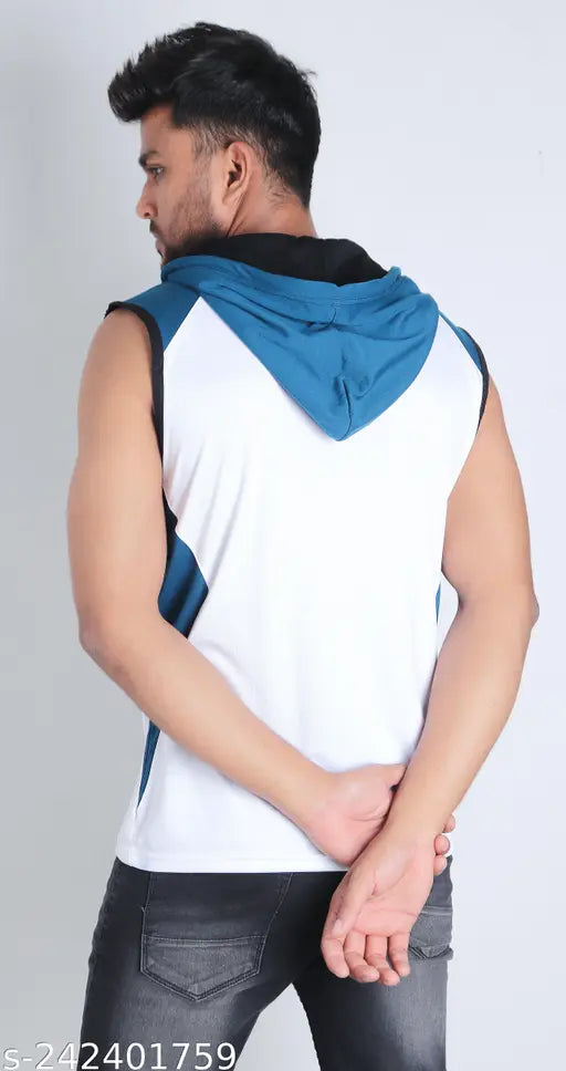 Cotton blend sleeveless Freefire gaming characters t-shirt, trendy and long-lasting color, perfect for sports, active, or casual wear