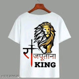 Rajput Printed Polyester T-Shirt, classic fashionable men's half sleeve, printed with attractive design, made in India