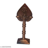Copper Murugan Vel Metal decorative piece for pooja rooms, offices, or cars