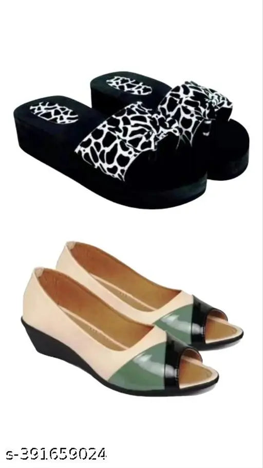 Synthetic Indian ethnic sandals, comfortable bellies style for women and girls (Combo PACK OF 1)
