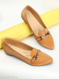 Stylish synthetic loafers for women, attractive and comfortable, in sizes IND-4, IND-5, IND-6, IND-7 - Made in India