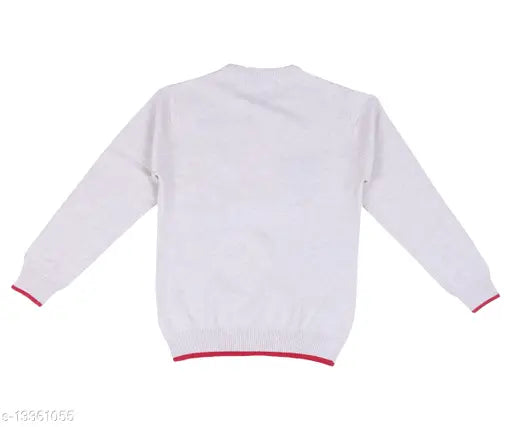 Cotton Kids Sweater Boys, solid color sweater for boys aged 12 months to 15 years, India origin