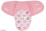 VBaby abstract printed fleece swaddle blanket, adjustable infant wrap with velcro closure. Ideal for daytime nap in AC room