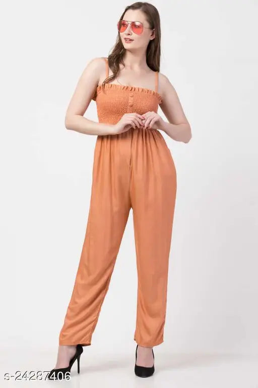 Comfy Fashionista Women's Jumpsuit, stylish and versatile for parties and casual wear, high-quality Indian design