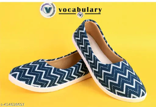 Embellished synthetic slip-on ballerinas, Bellies For Women ASTETIK 4 U, Indian design, size options: IND-5, IND-6, IND-7, IND-8