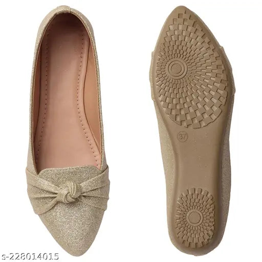 Elegant Shivani Enterprises Belleis and Juttis, quality durable women's footwear for fashionable comfort (Size: IND-3, Country of Origin: India)