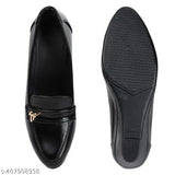 Soft synthetic leather women's belly shoes in latest style - water resistant, lightweight, and non-slippery for comfort during formal, casual, party, ethnic, or wedding wear