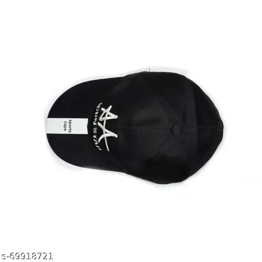 Cotton embroidered AA icon star cap, onesize Adjustable cap for men and boys made in India