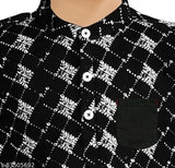 100 cotton full sleeve kurta with pocket, vibrant print on long sleeves, children's wear from Made In The Shade, India
