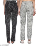 Printed pajama pants, women's style