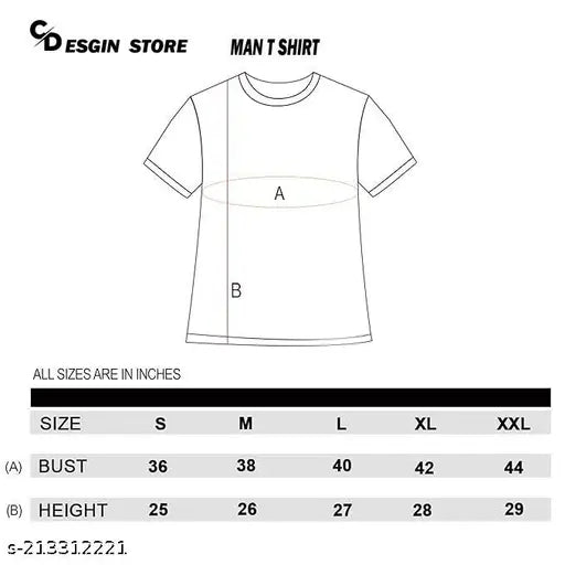 Deer_Short_Printed White Round Neck T-shirt