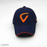 Attractive men's cotton baseball cap with embroidered net pattern, made in India