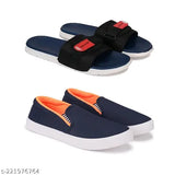 Waterproof EVA slippers, latest design for kids - Boys casual flip flops pack of 2