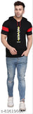 Cotton blend, printed Slowloris hoodie for men, rich biowashed design on Indian-made t-shirt
